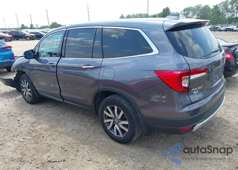 2021 Honda Pilot Awd Ex-L from USA, damaged, VIN 5FNYF6H51MB077312